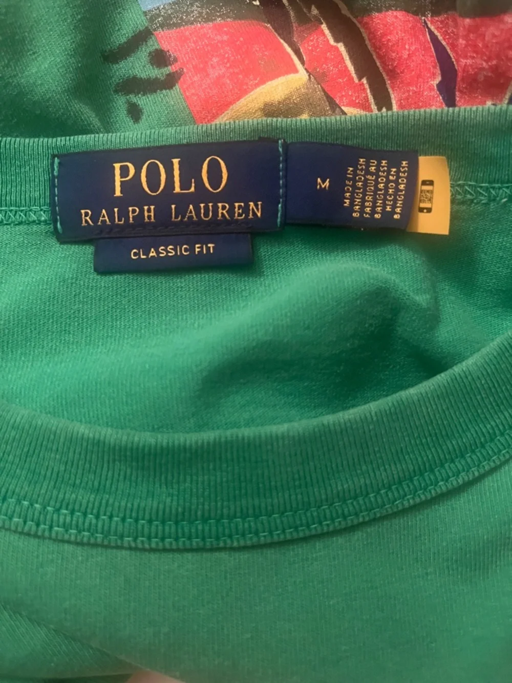 POLO RALPH LAUREN Classic Fit Jersey Graphic T-Shirt size M